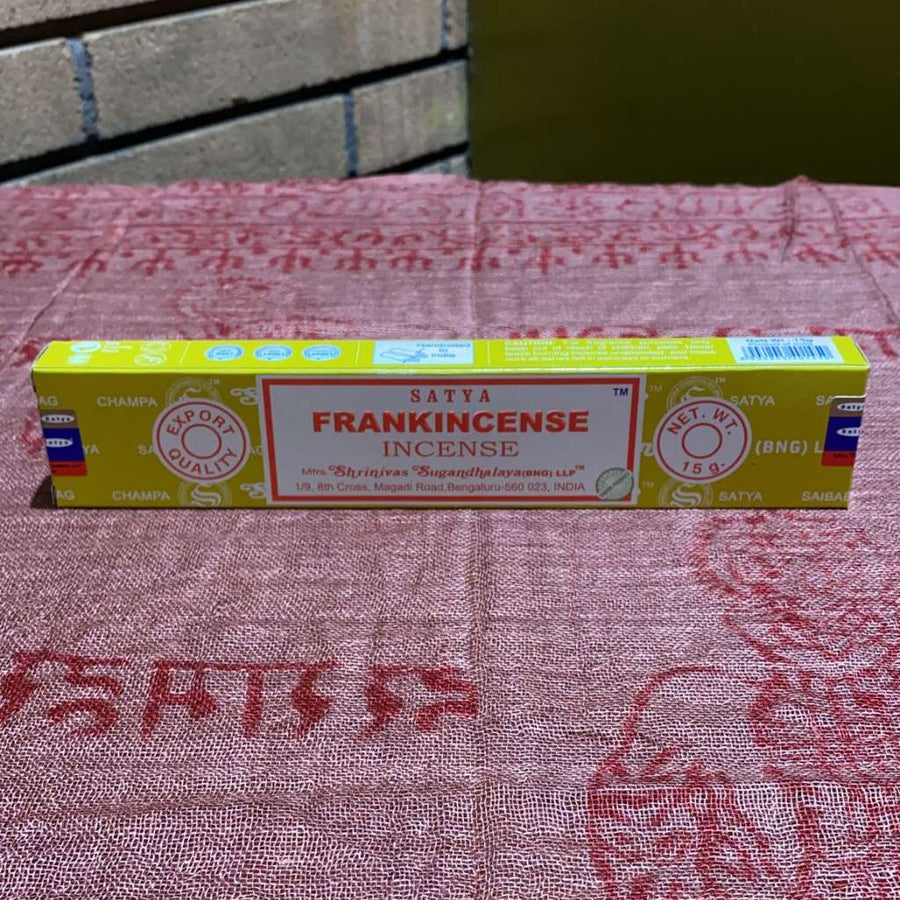 Satya Frankincense Stick Incense - 15 Gram Pack