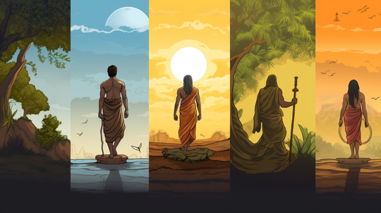 The Four Stages of Life in Hinduism: From Student to Renunciant