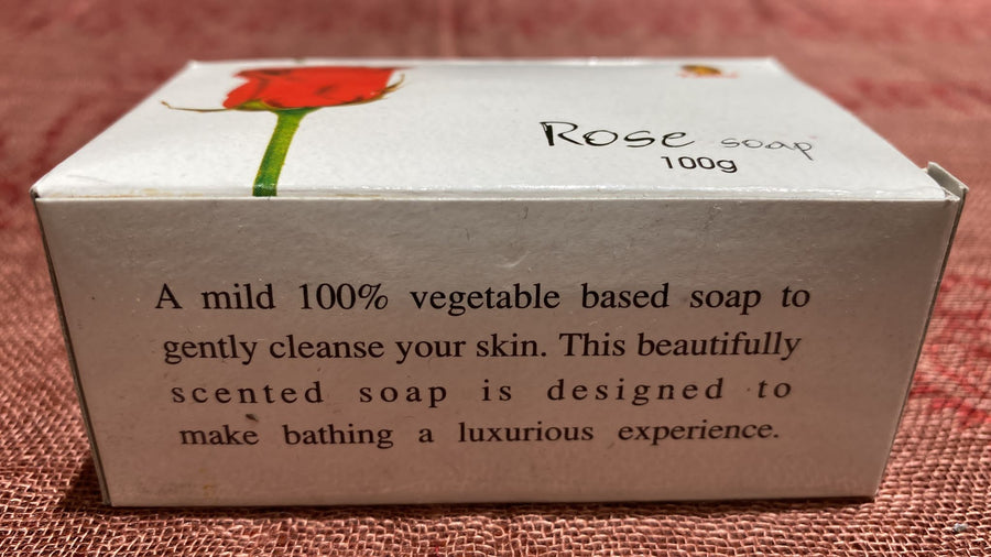 Kamini Rose Vegetable Based Soap Bar (100 Gram)