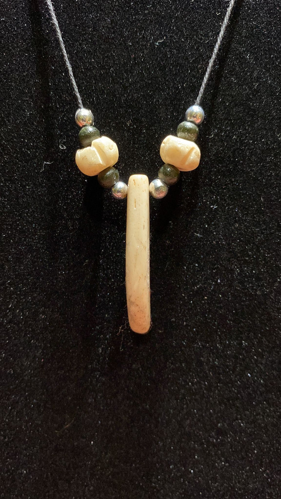 Mini Water Buffalo Bone Necklace