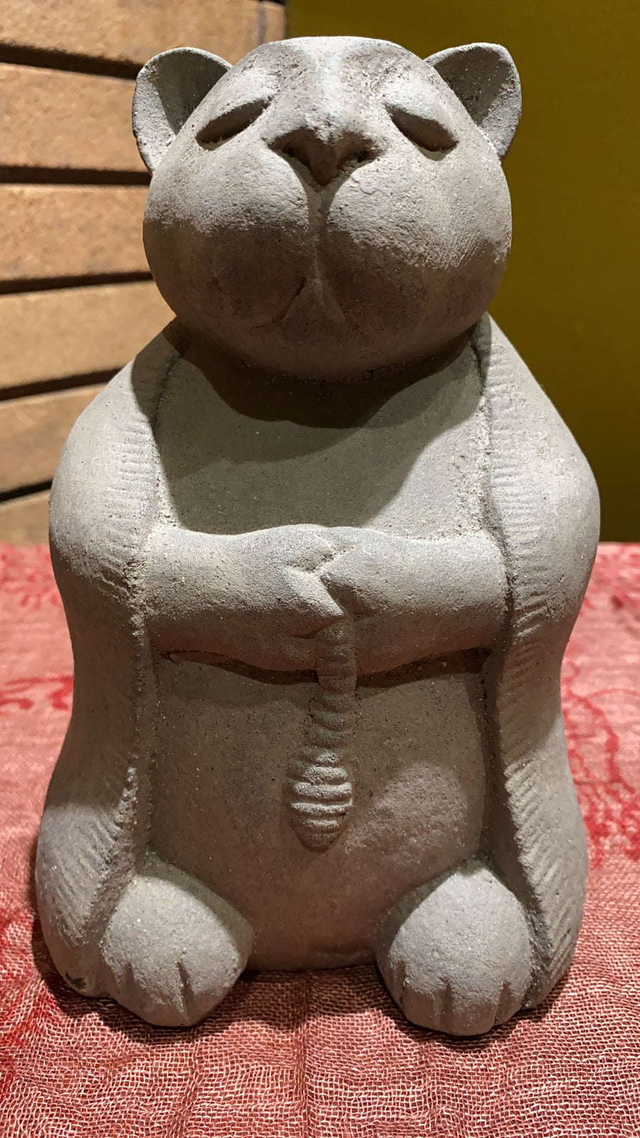 Buddha Cat Statue