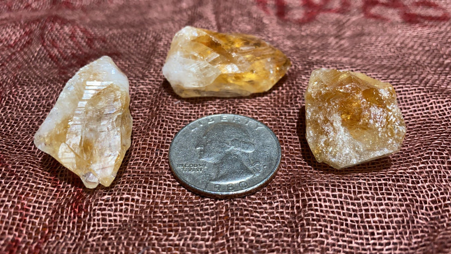 Citrine Pocket Stone