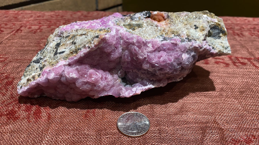 Cobalt Calcite Altar Stone