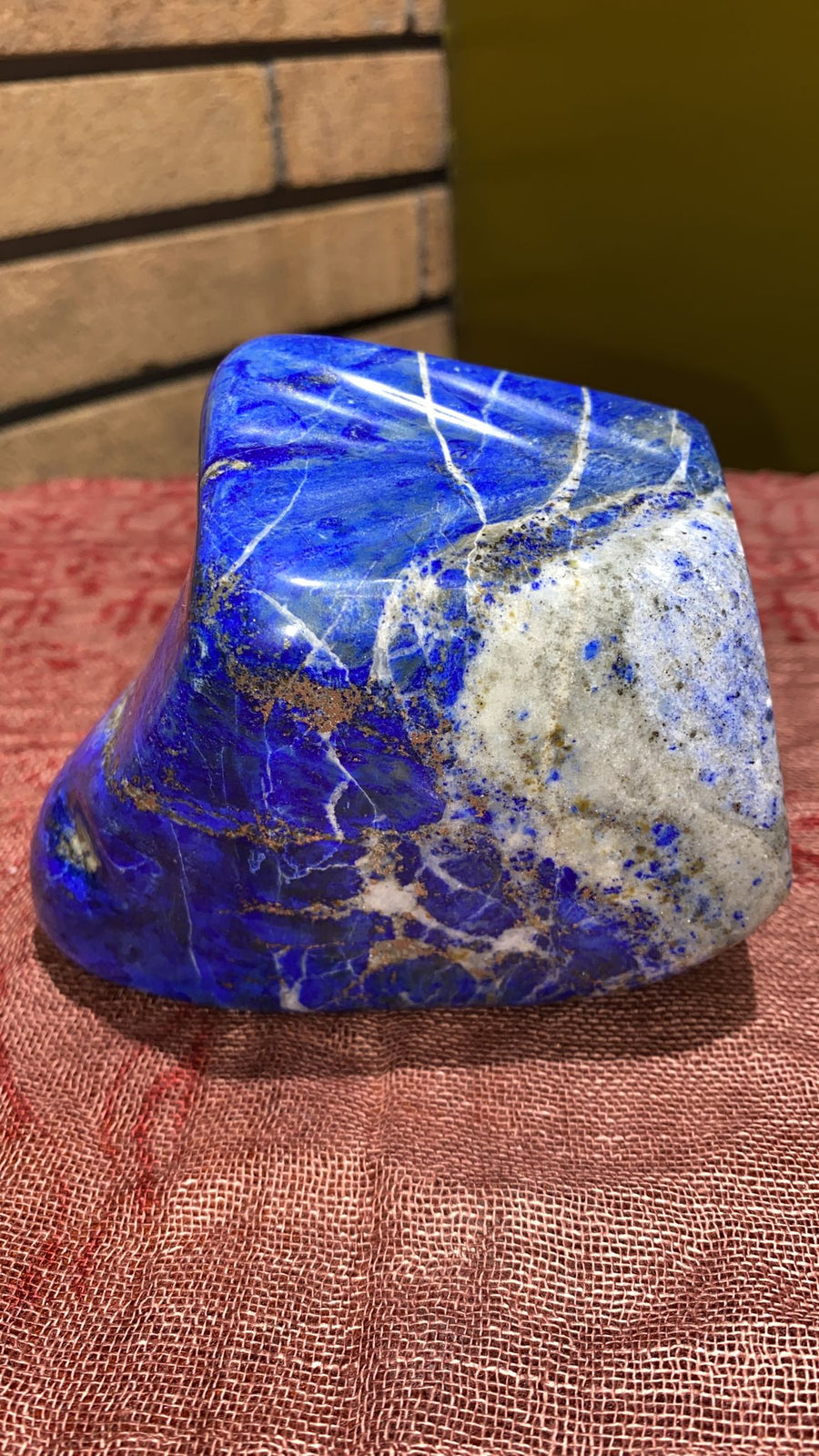 Lapis Lazuli Altar Stone