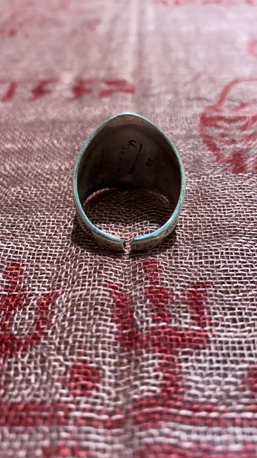 sterling silver ganapati ring
