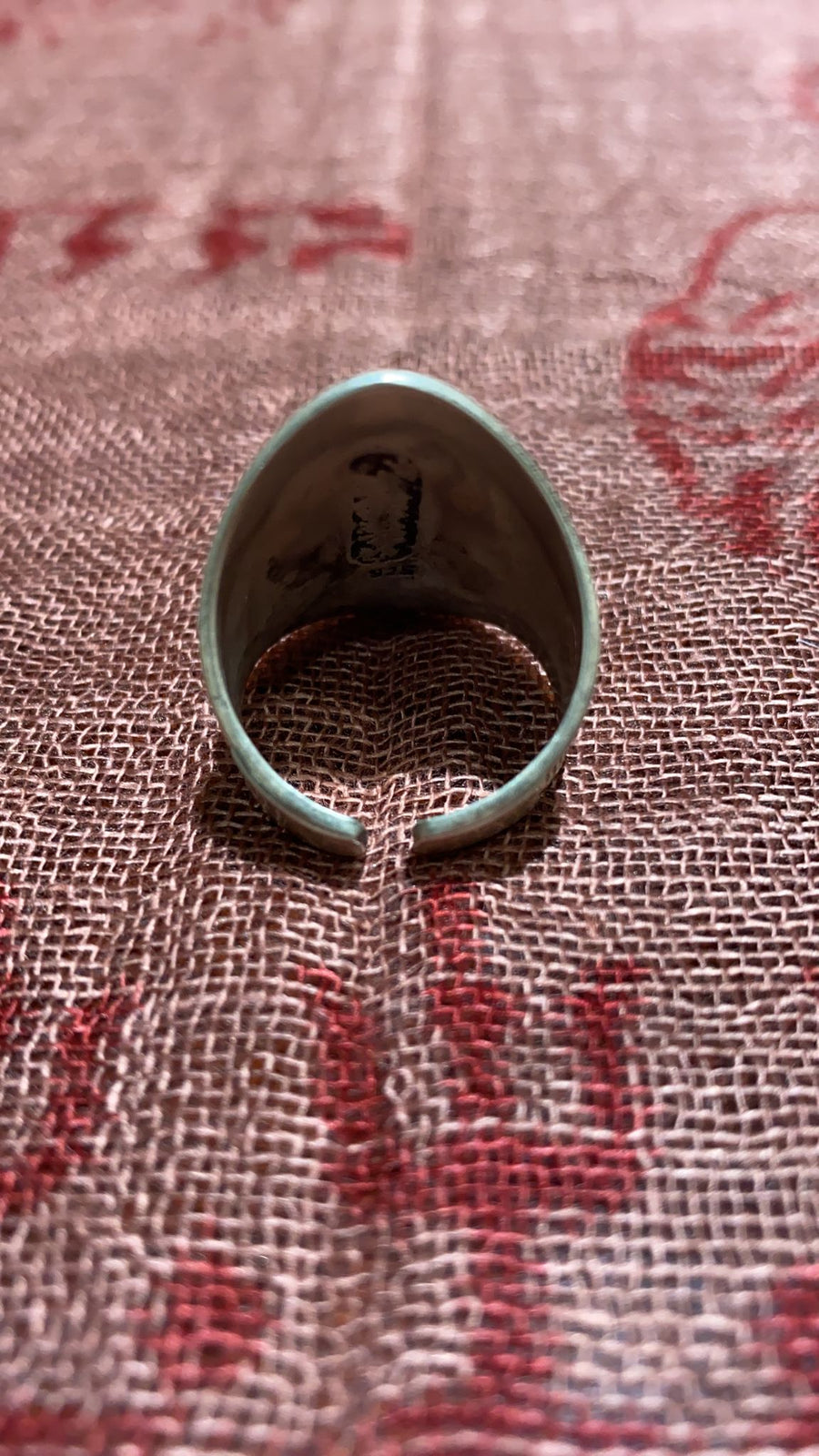 sterling silver manjushri ring