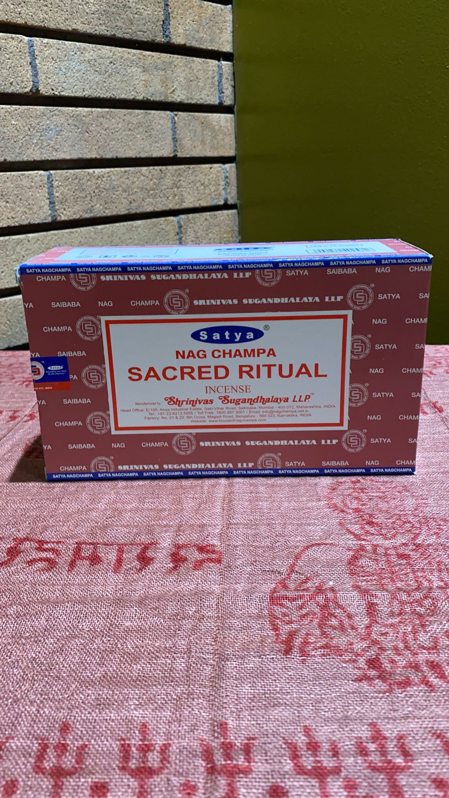 sacred ritual incense