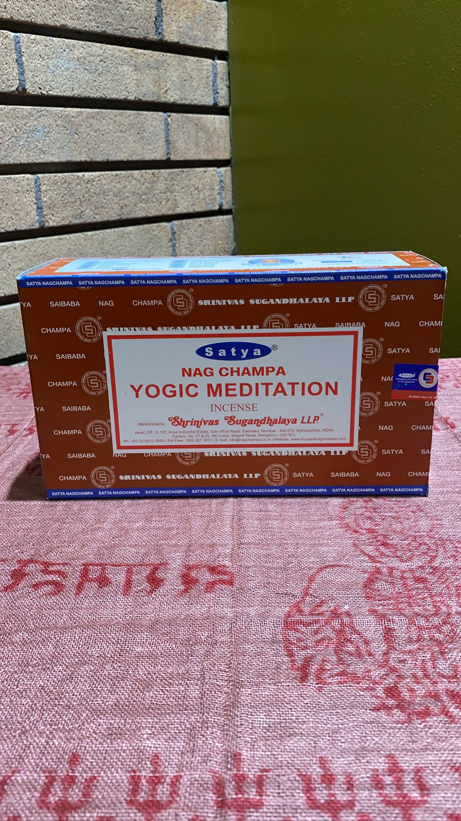 mystic yoga incense