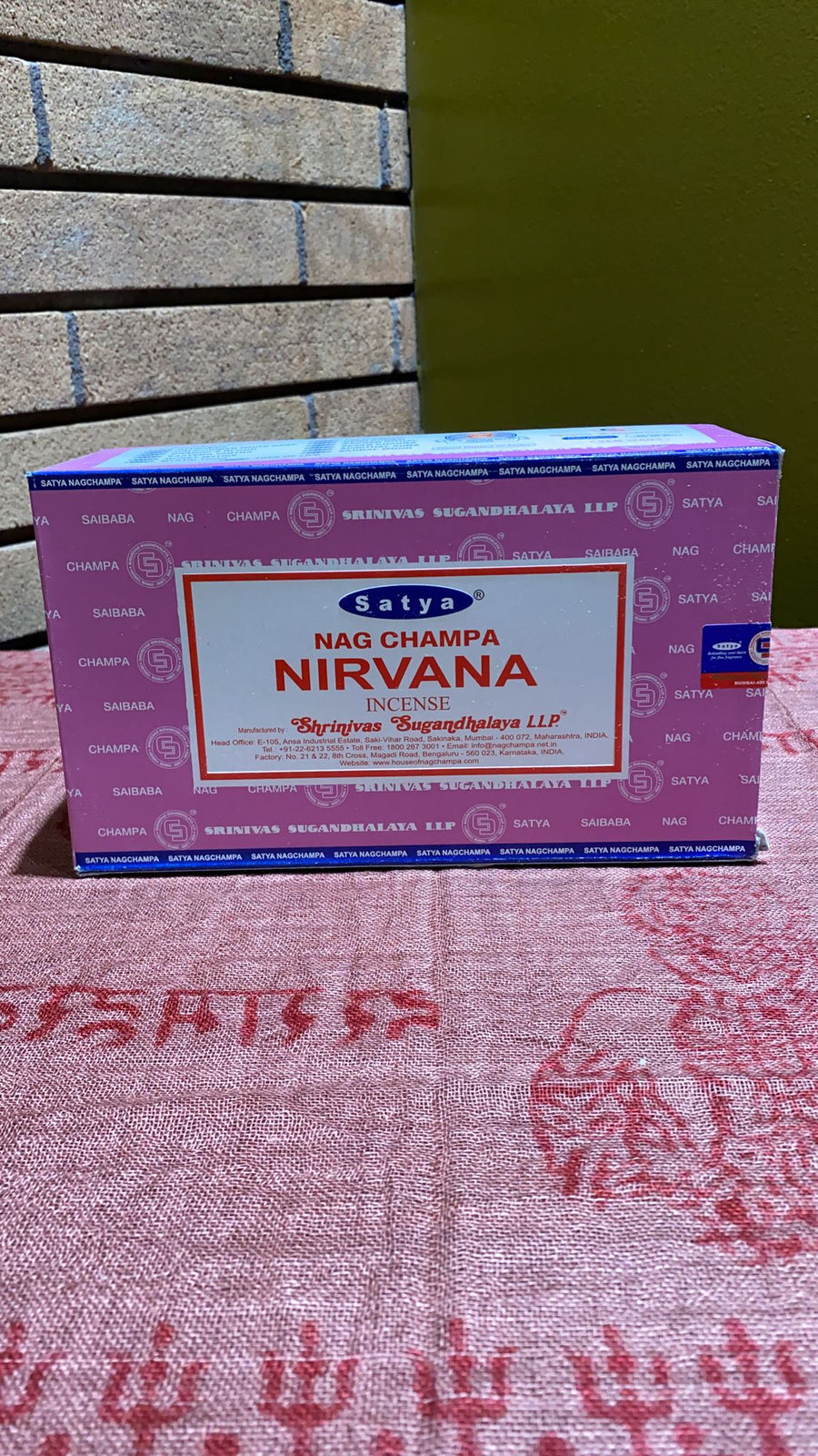 nirvana incense
