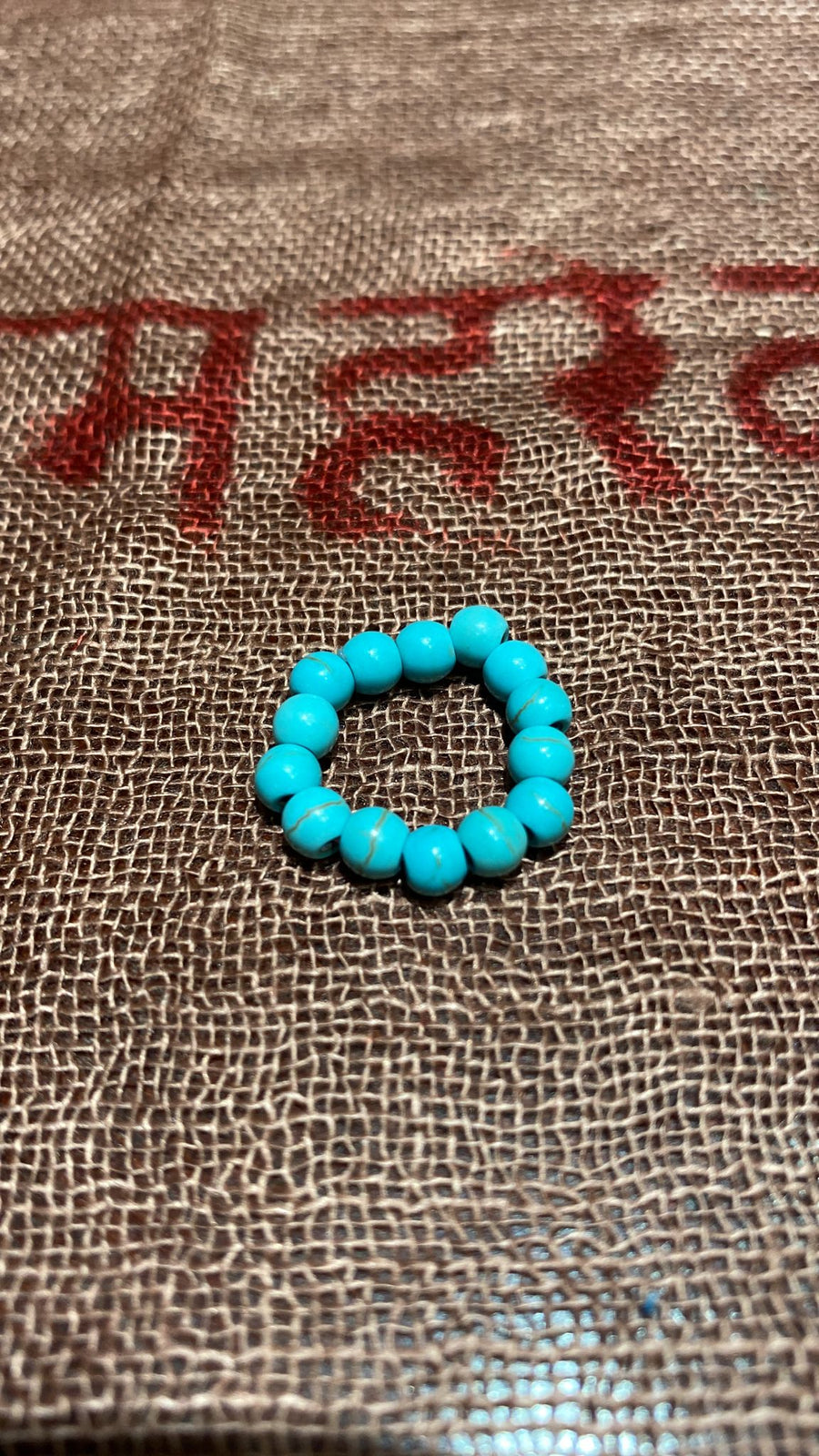 native turquoise rings