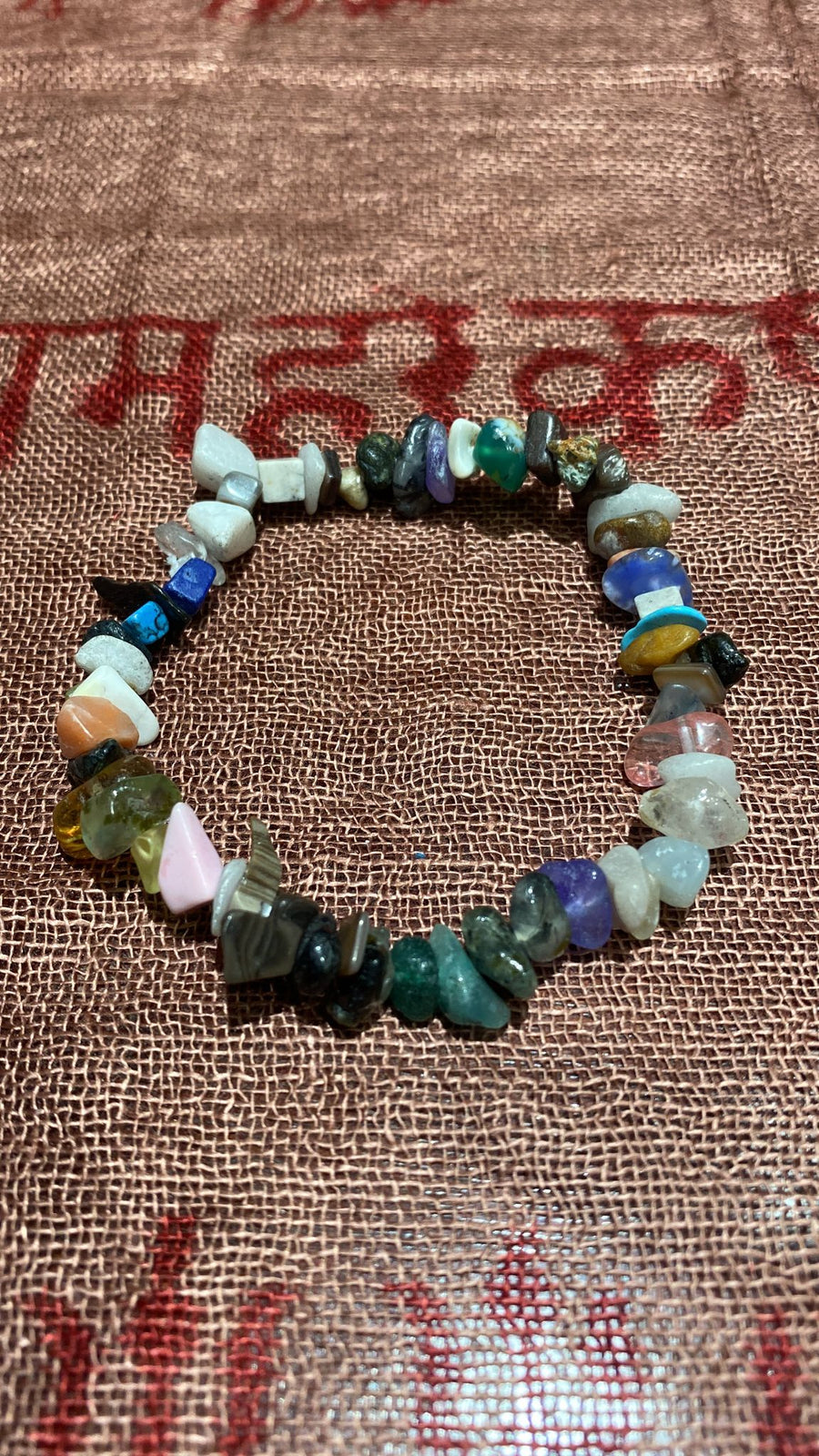 mixed stone bracelet