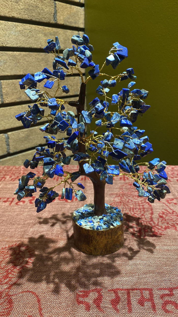 Lapis Lazuli Tree of Life Statue