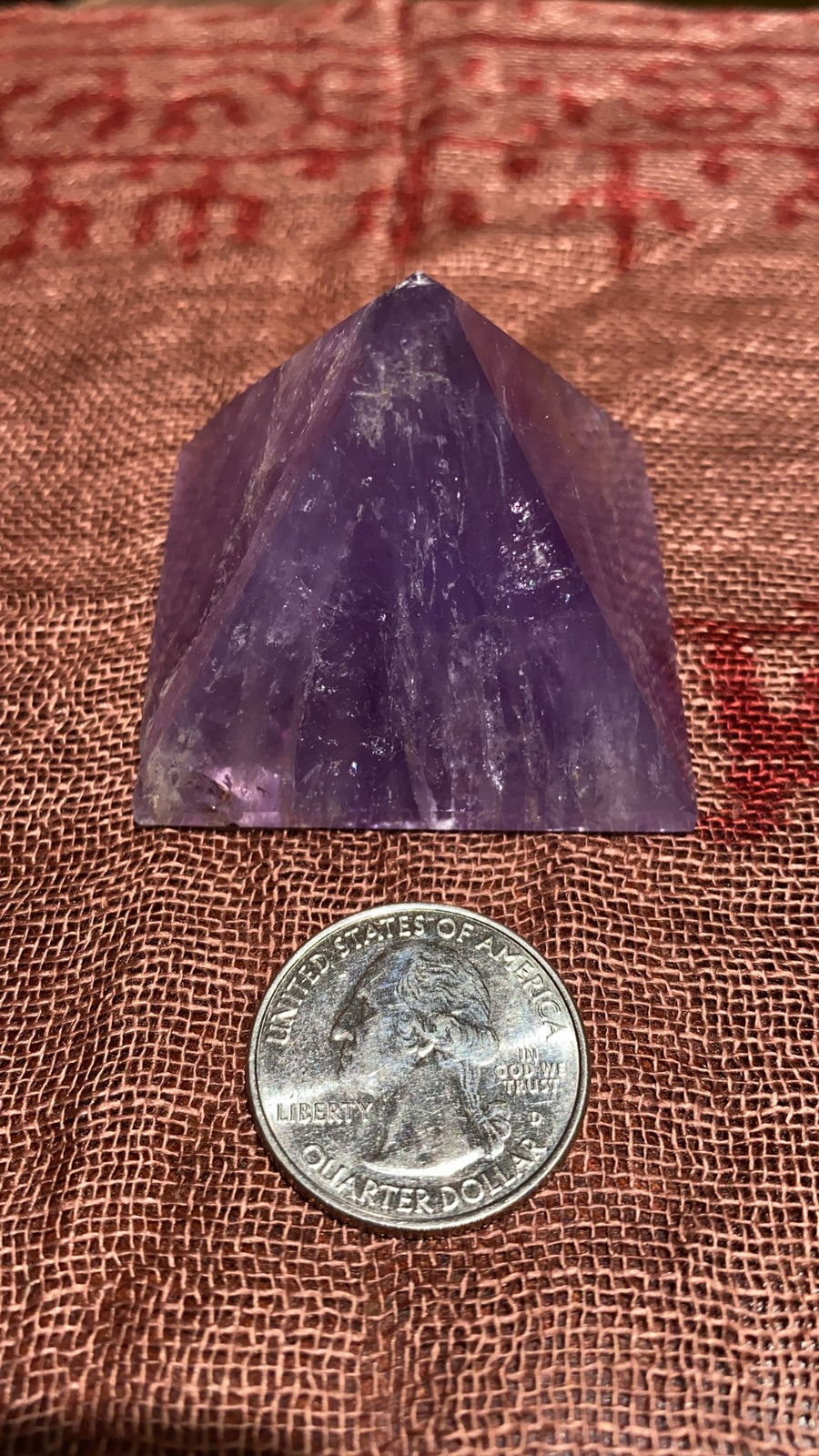 Amethyst Pyramid