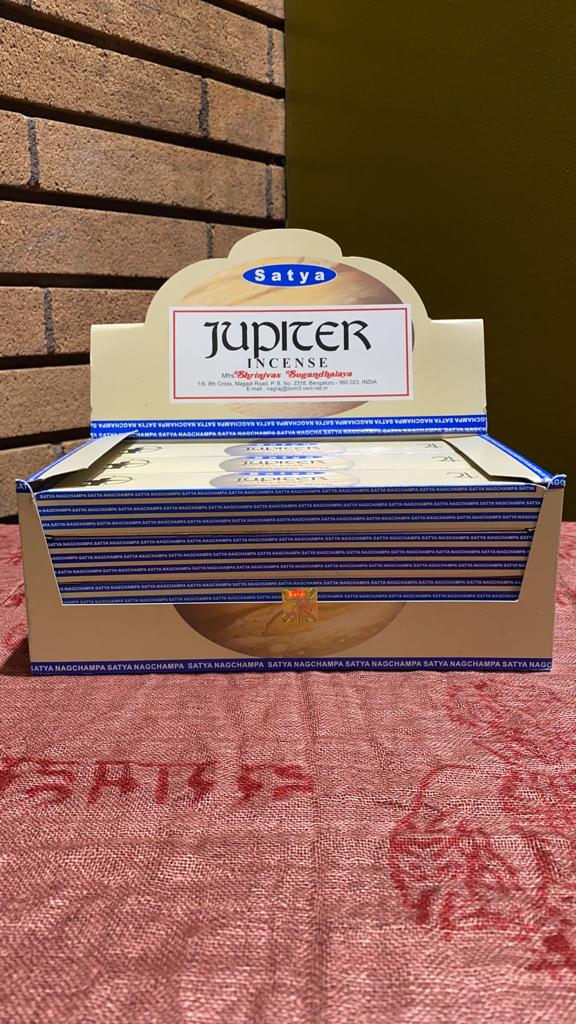 Satya Jupiter Incense - 15 Gram Pack (12 Packs Per Box)