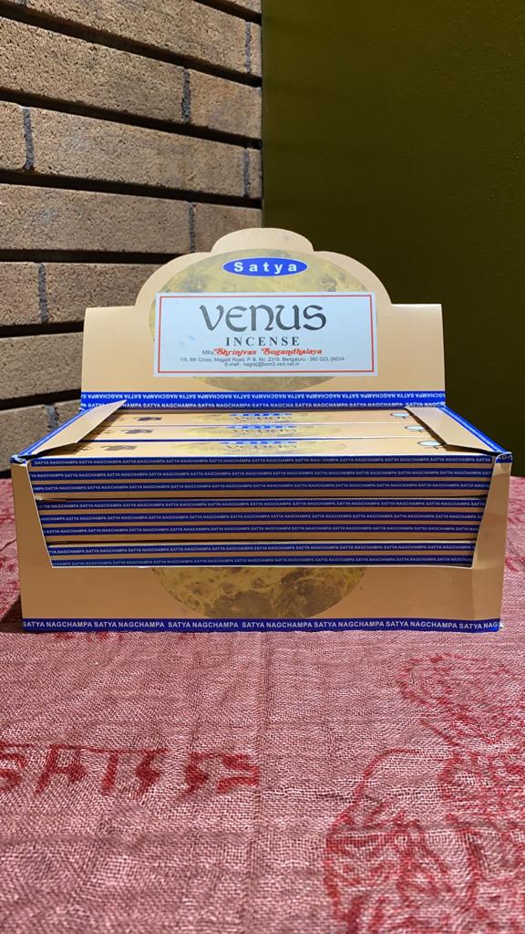 Satya Venus Incense - 15 Gram Pack (12 Packs Per Box)