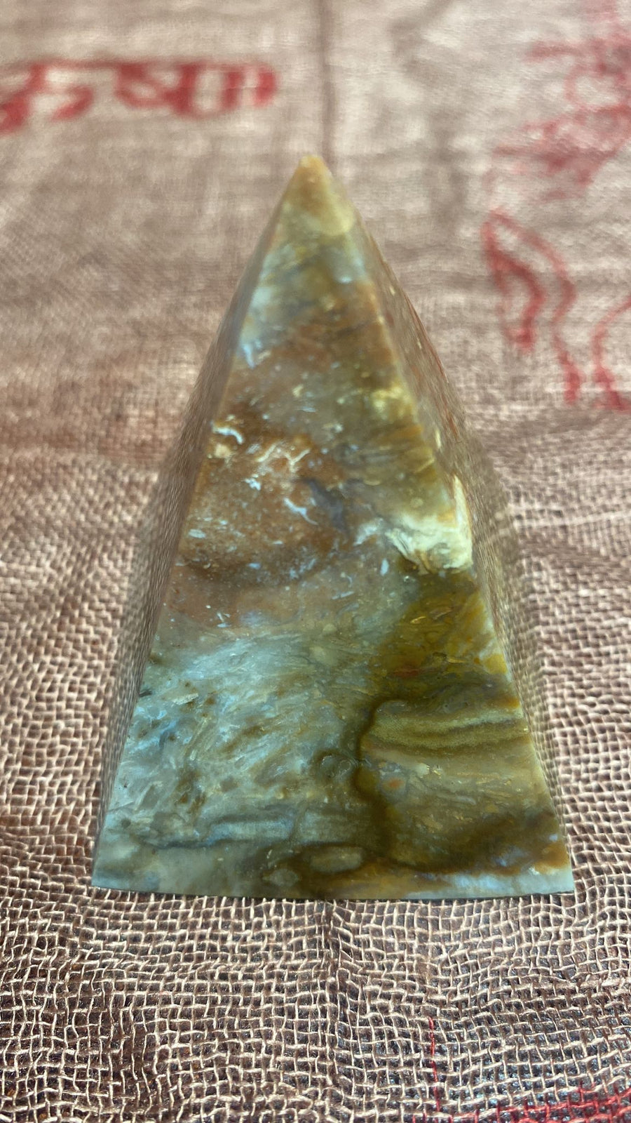 Moss Agate Pyramid in Eugene, OR