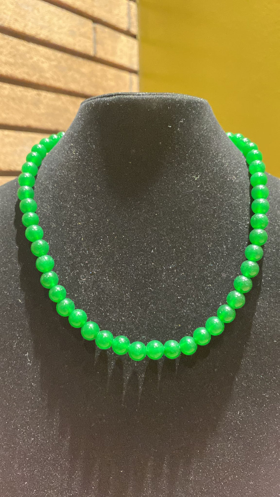 Dark Jade Necklace