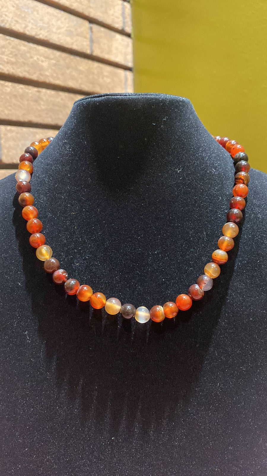 Fire Agate Necklace