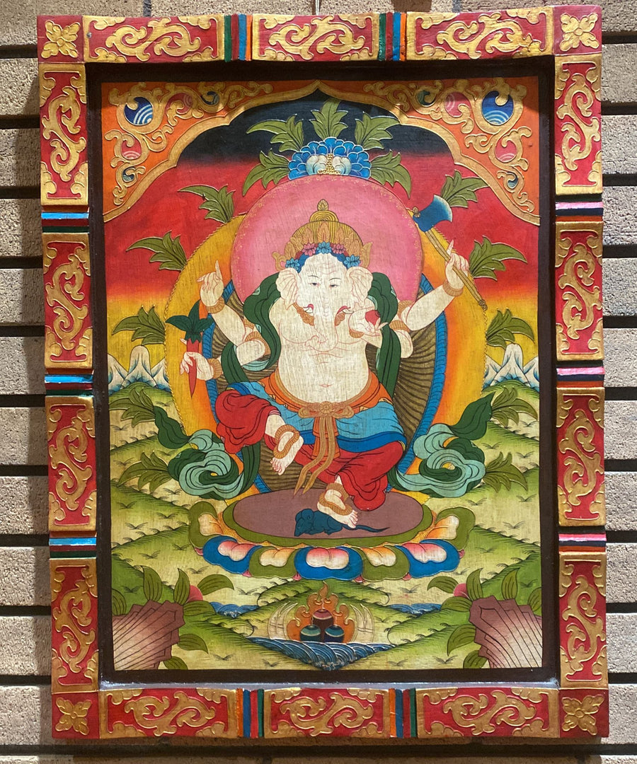 Ganpati Idol Painting
