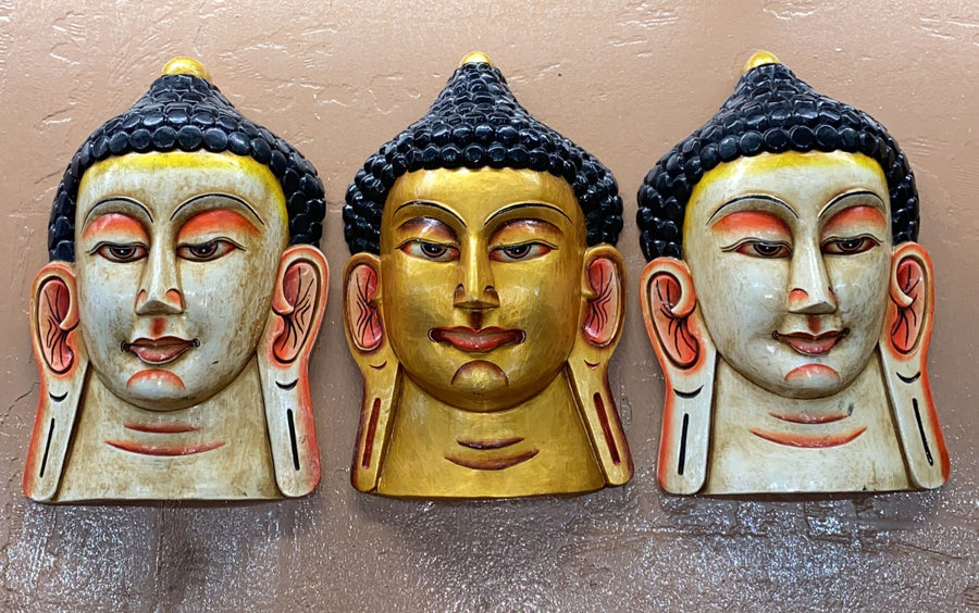 buy Wooden Buddha Mask in Eugene, OR