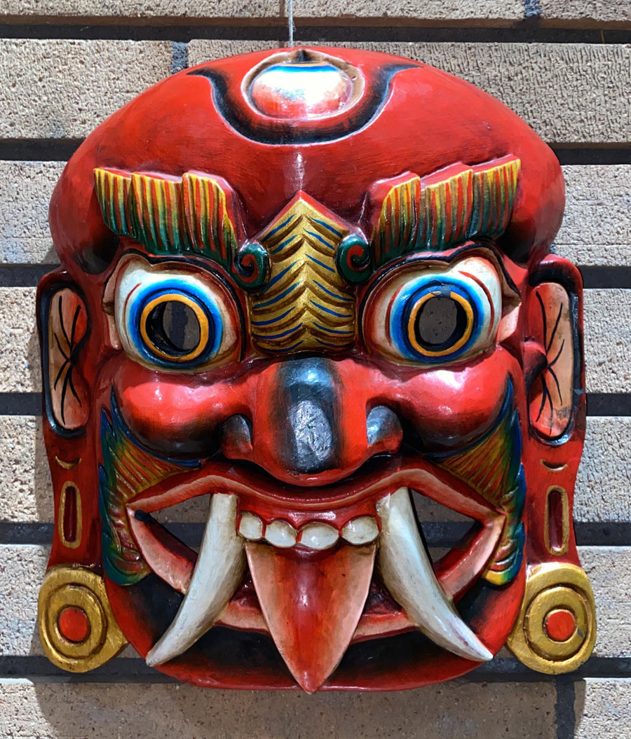 Tribal Face Mask Wall Hanging