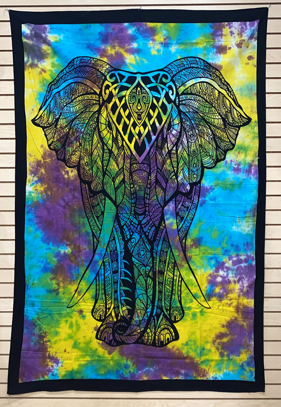 Elephant Tapestry Wall Hanging