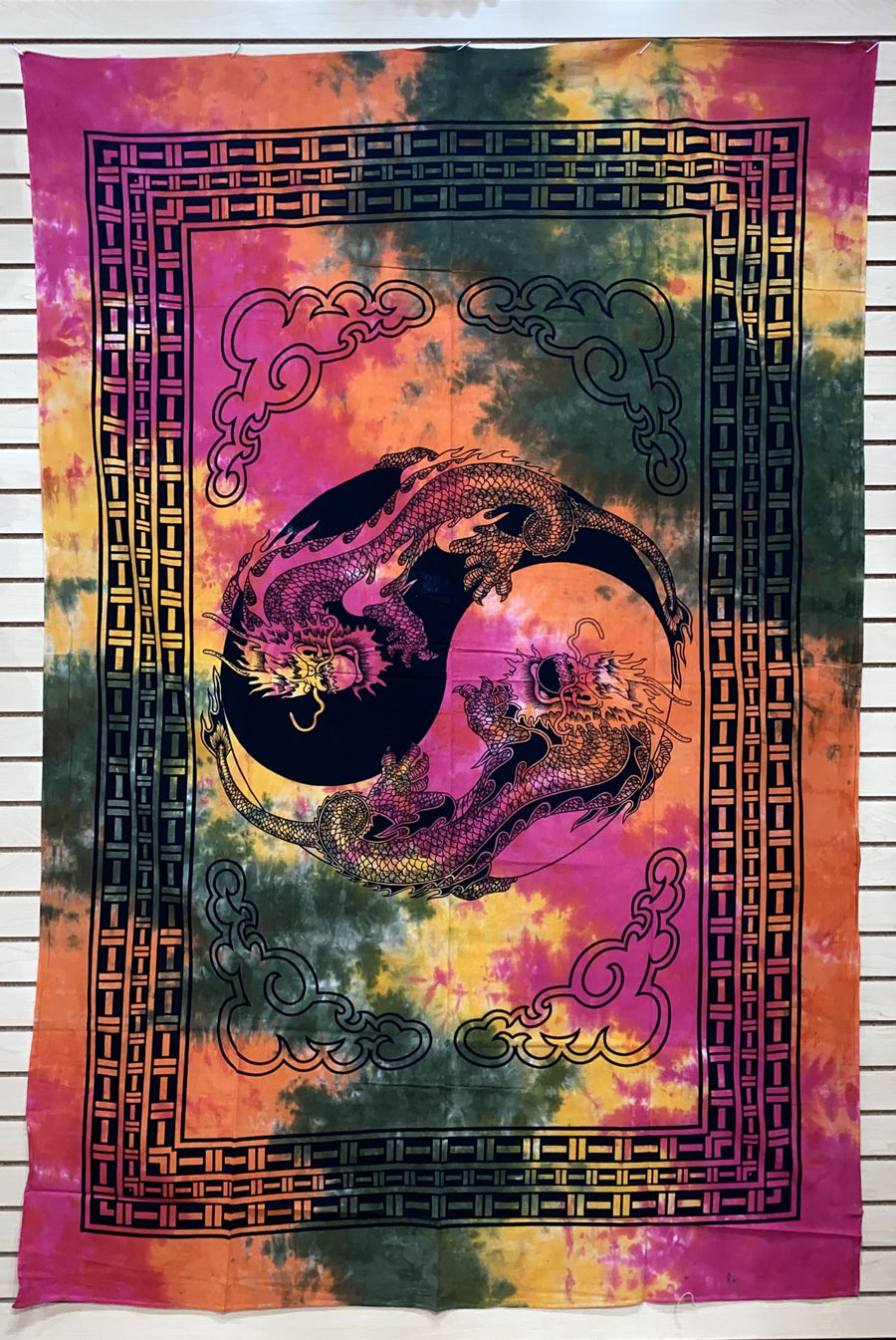 Tibetan Dragon Tapestry