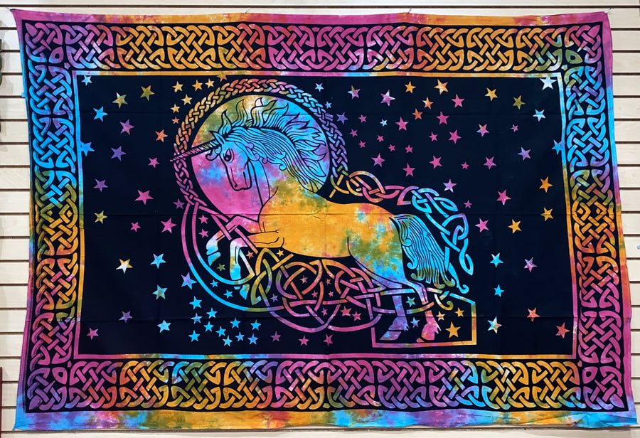 Unicorn Captivity Tapestry