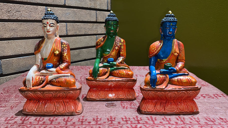buy antique wooden buddha statue in Eugene, OR