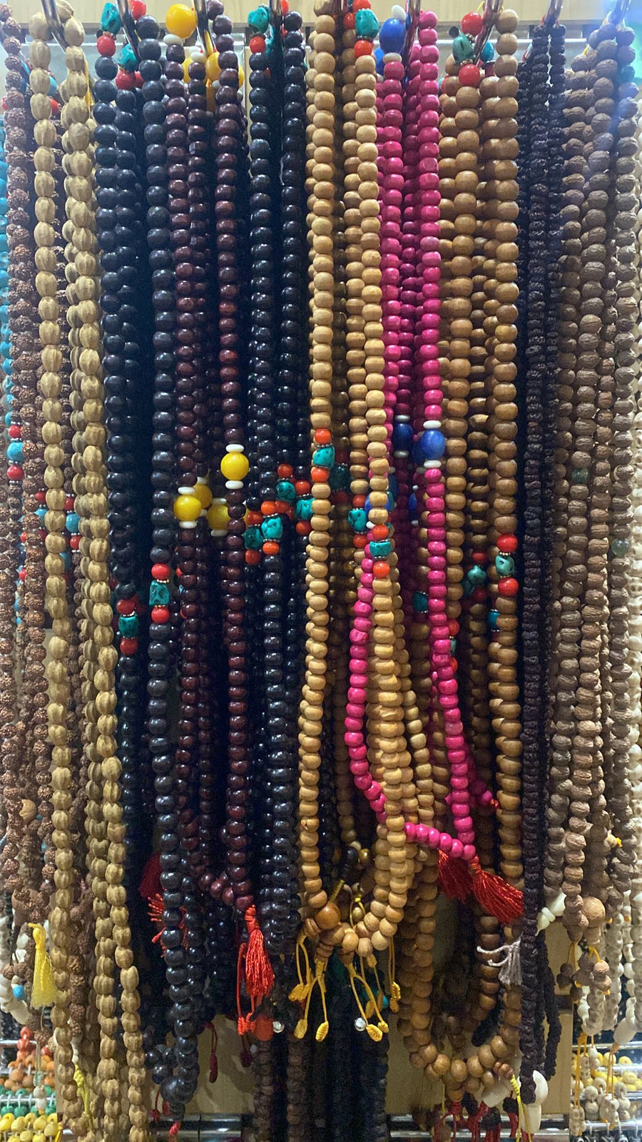 Wooden 108 Bead Mala (Assorted)