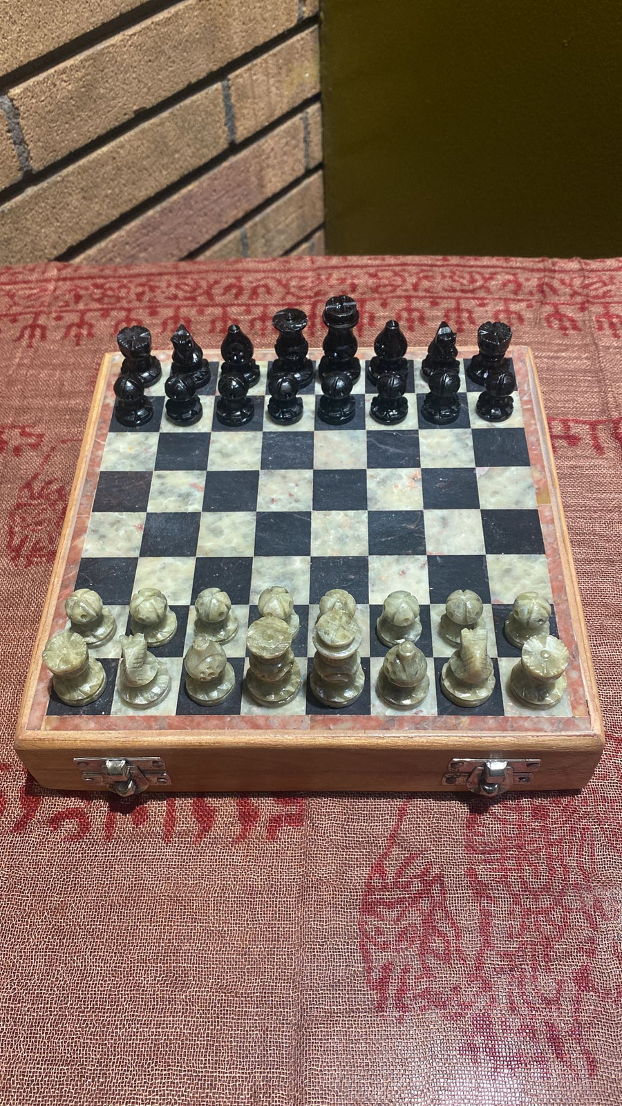 Soapstone Chess Board