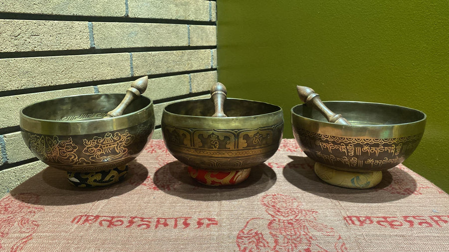 Om Chanting With Tibetan Singing Bowls near me