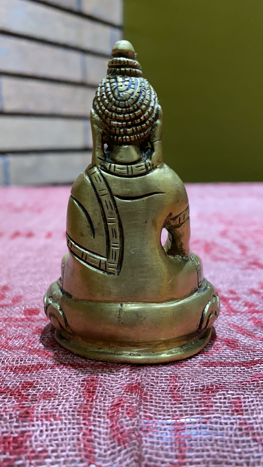 Brass Sakyamuni Buddha Statue - Medium