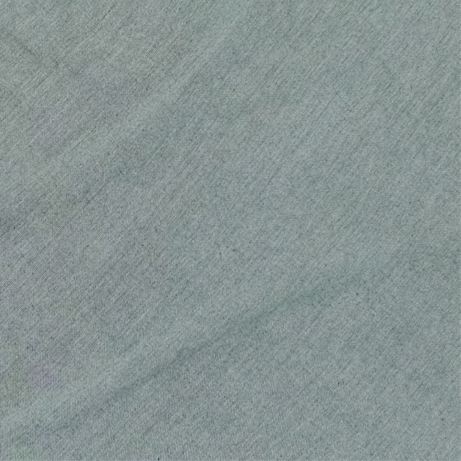 Cotton Bhutani Trim Long-Sleeve Round Neck Tunic - Solid Color
