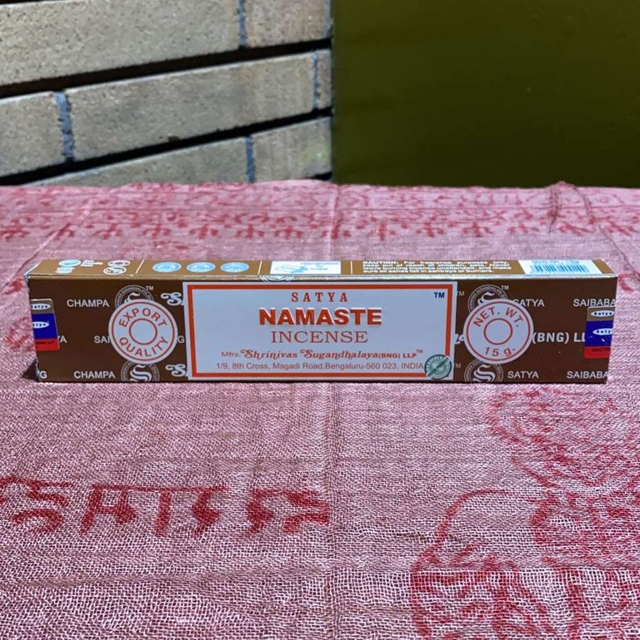 Satya Namaste Stick Incense - 15 Gram Pack