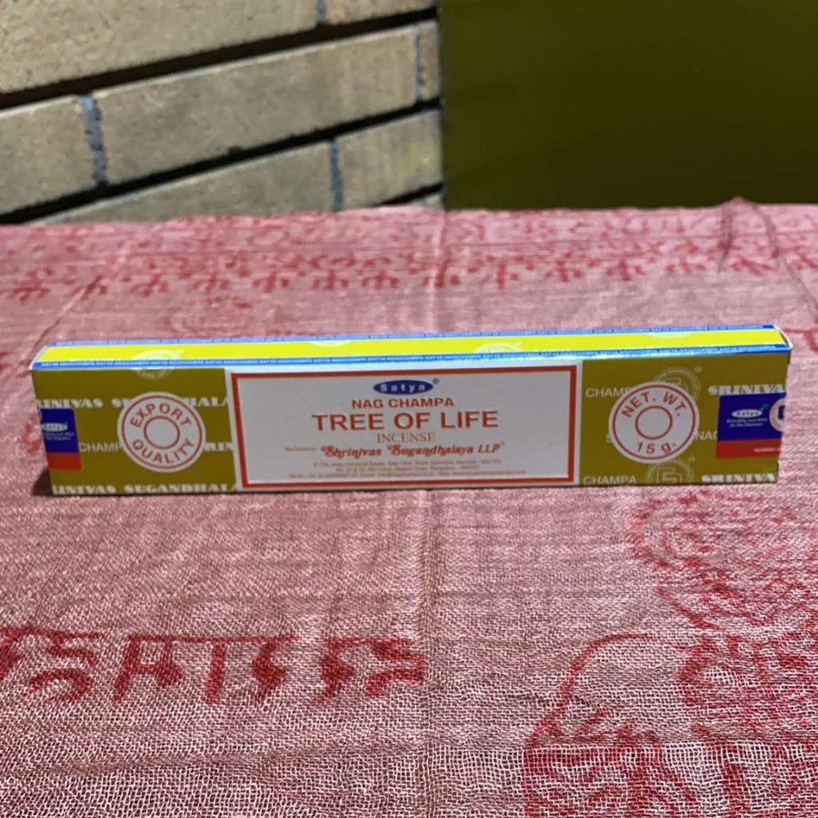 Satya Tree Of Life Stick Incense - 15 Gram Pack