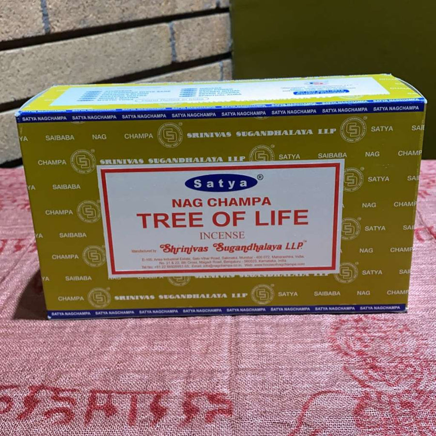 Satya Tree Of Life Stick Incense - 15 Gram Pack