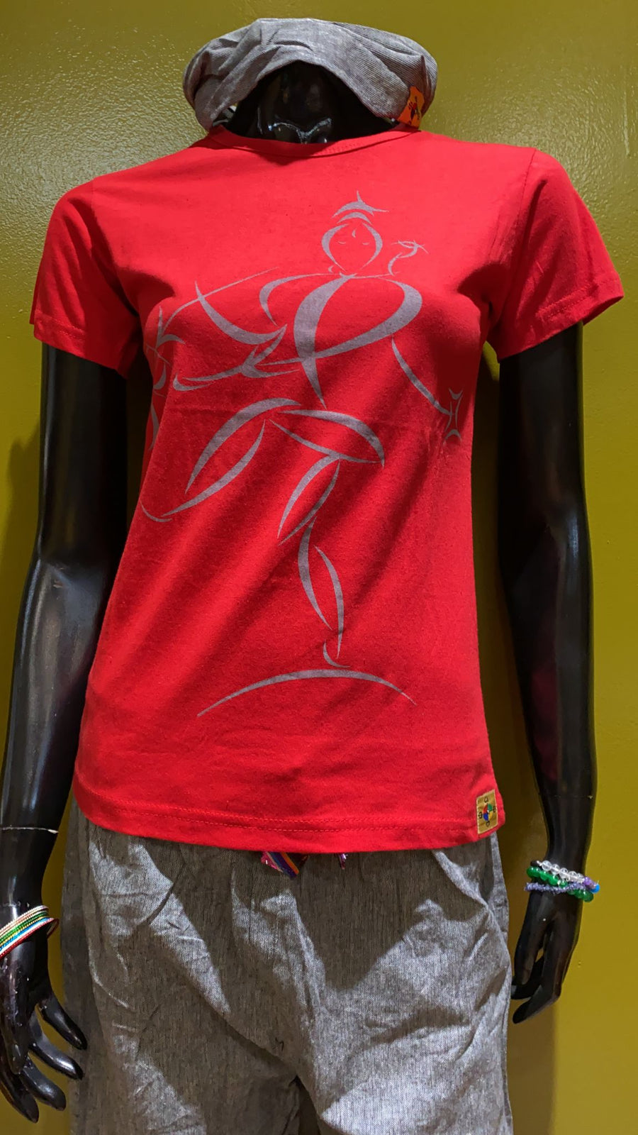 red shiva t shirt 