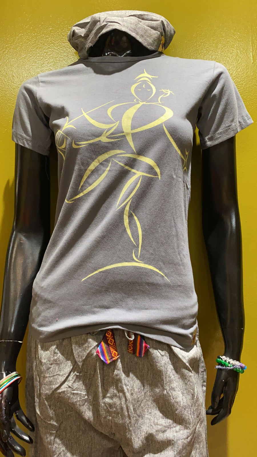 gray shiva t shirt 