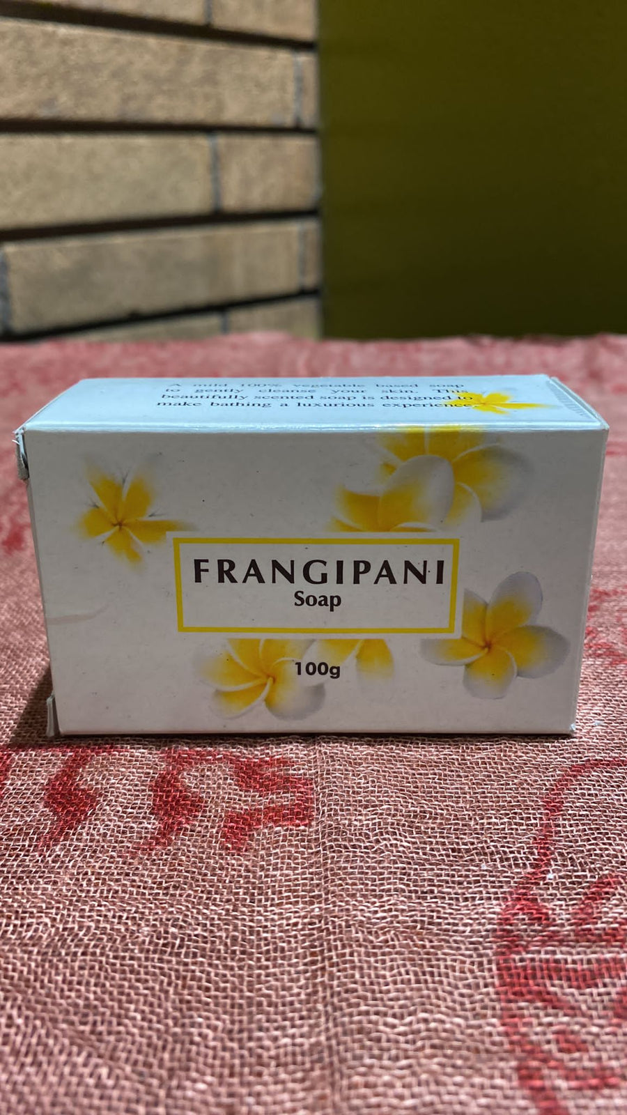 frangipani soap