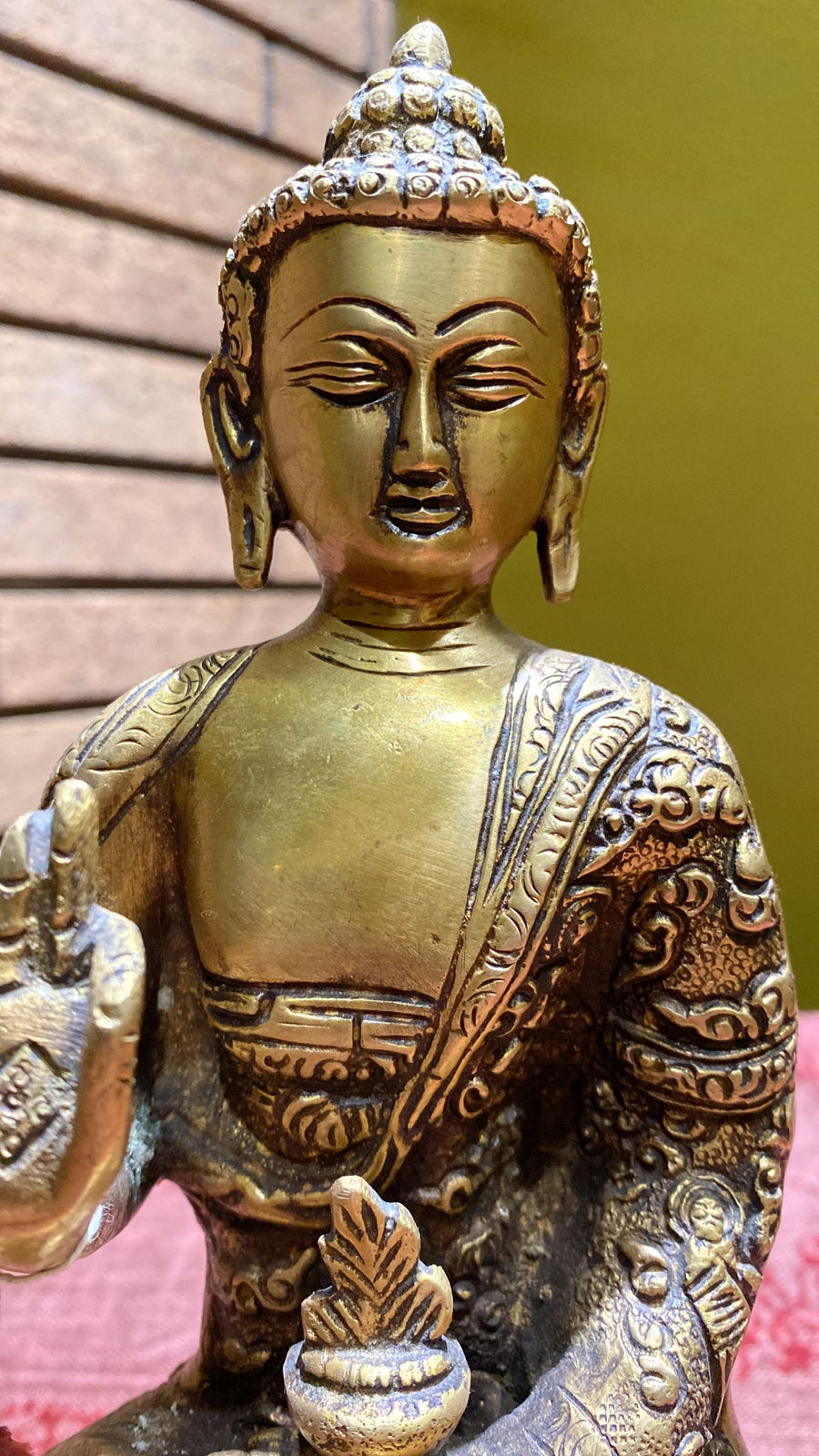 buy large brass buddha statue near me