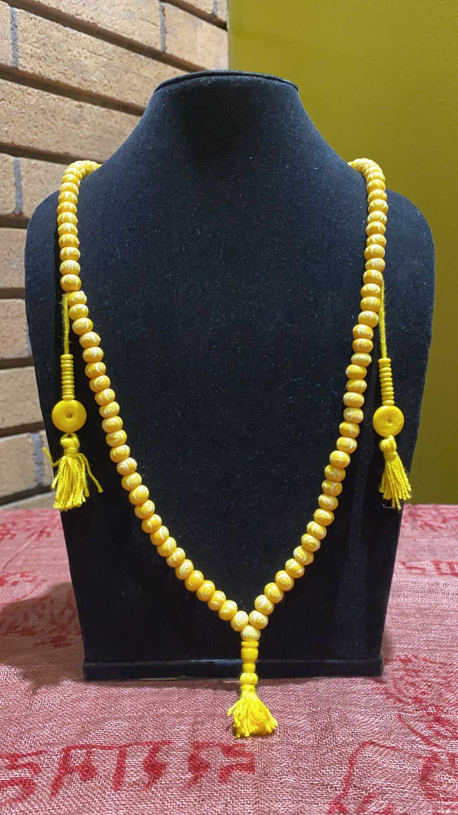 Handmade mala necklaces
