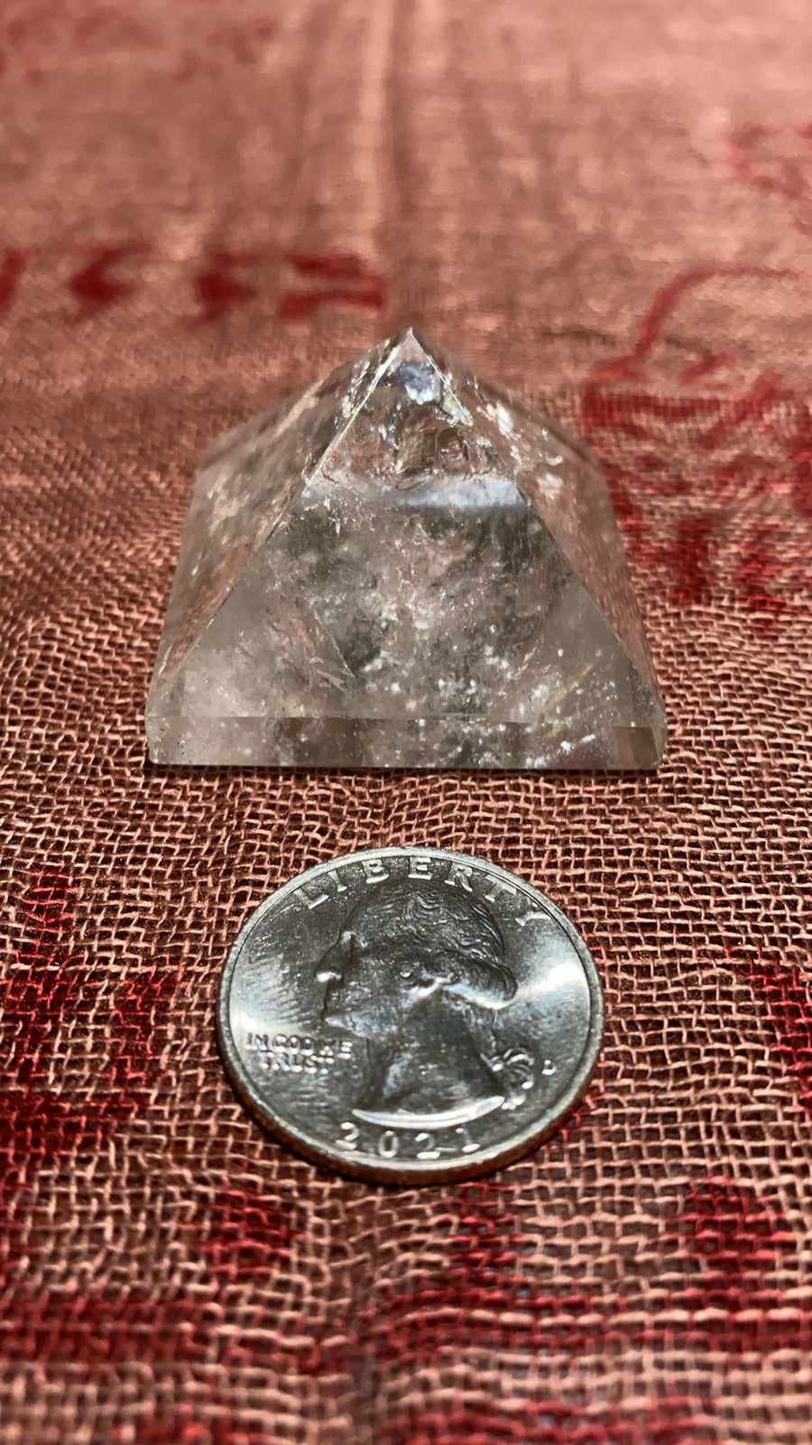 buy quartz pyramid near me