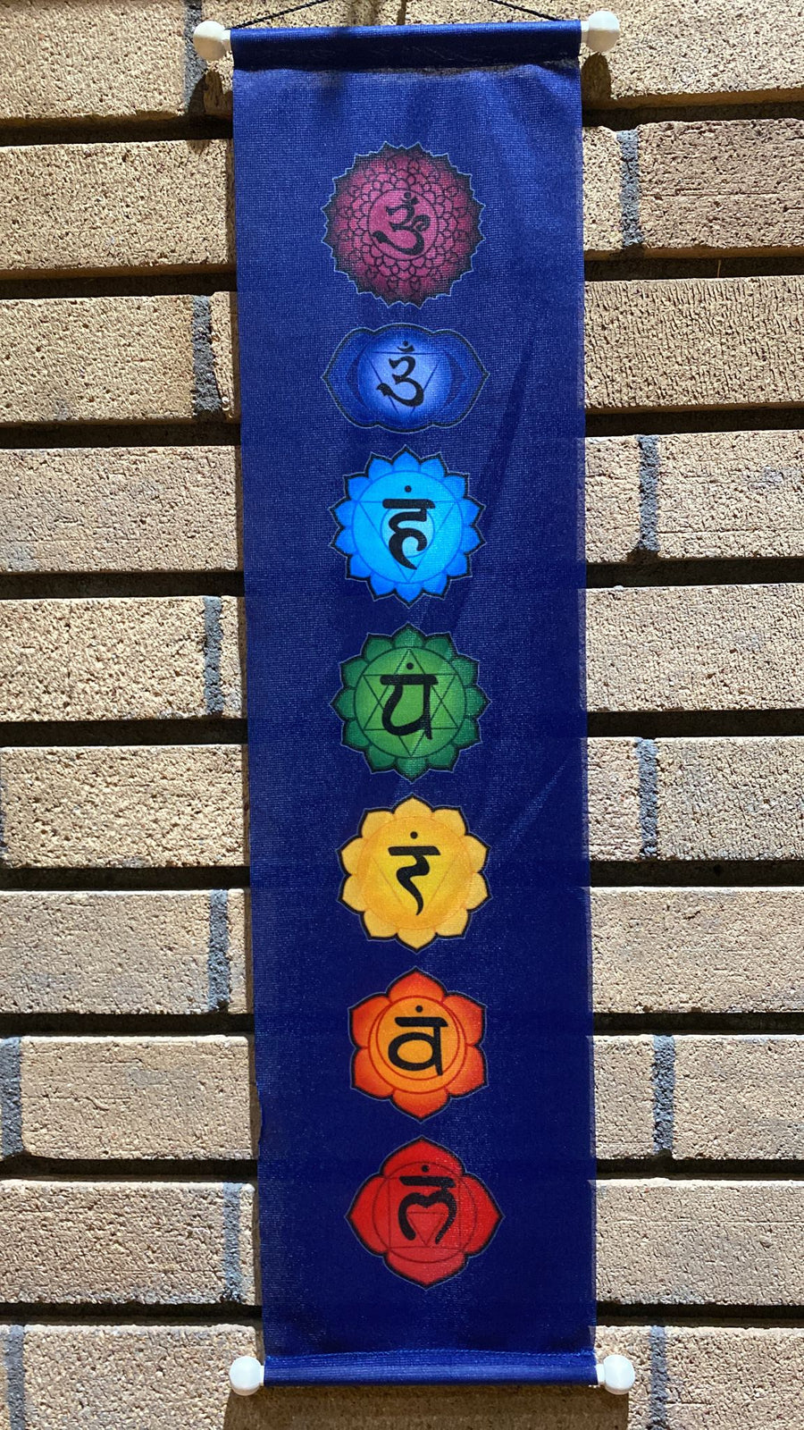 blue cotton banner