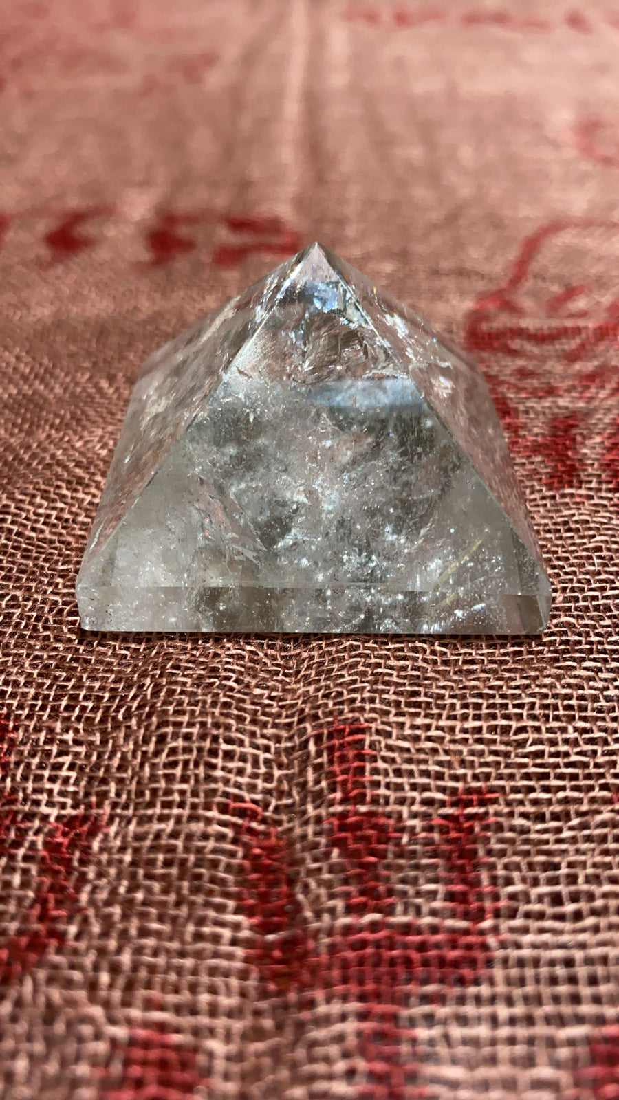 quartz pyramid