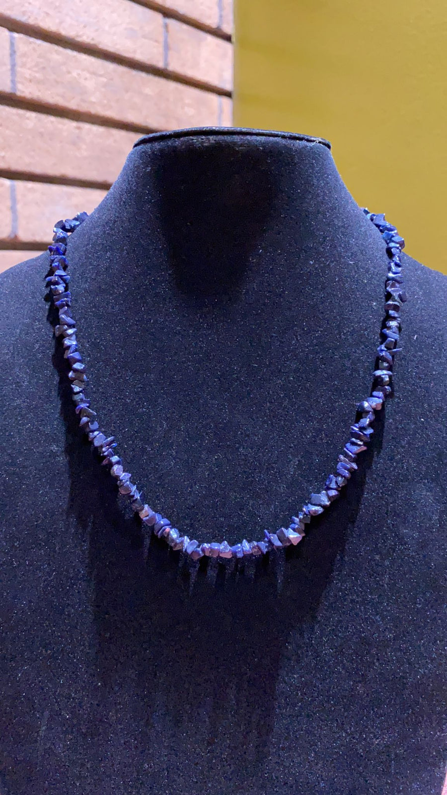 black sunstone necklace
