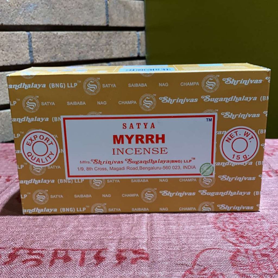 myrrh incense sticks